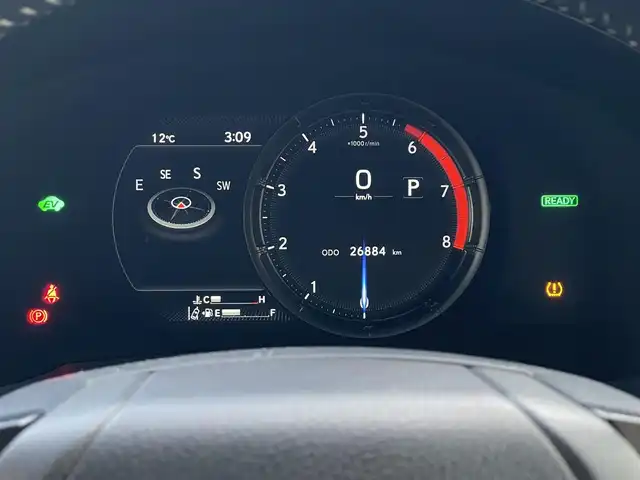 レクサス ＩＳ 300h Fスポーツ 山梨県 2021(令3)年 2.7万km ソニッククロム 純正１０．３メモリナビ　/フルセグ　/ＢＴ　/黒革　/シートＨ　/ステアリングＨ　/Ｐシート　/ＬＥＤ　/Ａライト　/ＥＴＣ　/ＡＣＣ　/ＢＳＡ　/ＬＫＡ　/前後ドラレコ　/純正１９ＡＷ　/コーナーセンサー　/保証書