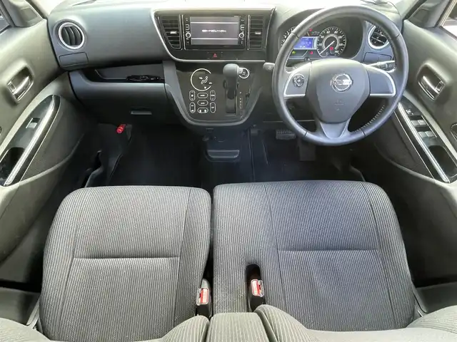 日産 デイズ ルークス ハイウェイスターX Gパッケージ 滋賀県 2017(平29)年 3.2万km ホワイトパール 純正ナビ/（CD/DVD/フルセグTV/USB/SD/BT）/インテリジェントエマージェンシーブレーキ/ハイビームアシスト/アラウンドビューモニター/ETC/ドライブレコーダー/両側パワースライドドア/LEDヘッドライト/純正15インチAW