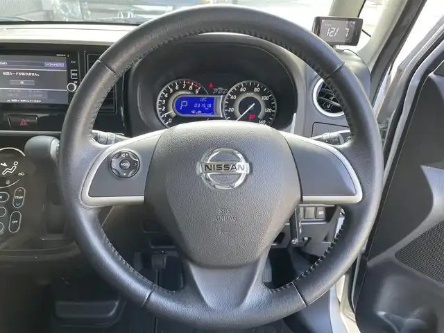日産 デイズ ルークス ハイウェイスターX Gパッケージ 滋賀県 2017(平29)年 3.2万km ホワイトパール 純正ナビ/（CD/DVD/フルセグTV/USB/SD/BT）/インテリジェントエマージェンシーブレーキ/ハイビームアシスト/アラウンドビューモニター/ETC/ドライブレコーダー/両側パワースライドドア/LEDヘッドライト/純正15インチAW