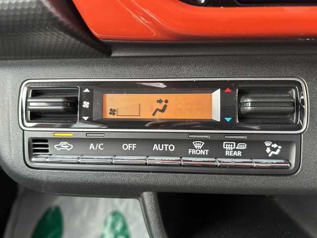 スズキ ハスラー HYBRID X ターボ 福岡県 2020(令2)年 4.7万km バーミリオンオレンジ/ガンメタリック2トーン メーカーオプション9インチナビ/（DISC/フルセグ/AM/FM/Bluetooth//USB/iPod/SmartphoneLink）/アラウンドビューモニター/ビルドインETC/前後ドライブレコーダー/デュアルカメラブレーキサポート/横滑り防止装置/レーンキープアシスト/クリアランスソナー/LEDヘッドライト/フォグランプ/クルーズコントロール/パドルシフト/ステアリングスイッチ/D/N席シートヒーター/レザー調シートカバー/電動格納ミラー/ドアバイザー