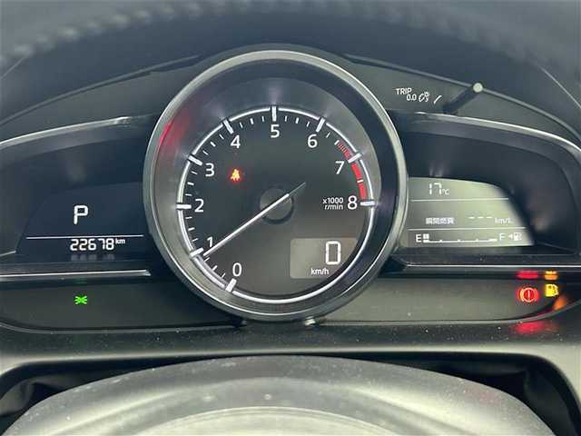 マツダ ＣＸ－３ 20S プロアクティブ 東京都 2017(平29)年 2.3万km ディープクリスタルブルーマイカ 禁煙車　/純正ナビ（ＣＤ・ＤＶＤ・フルセグ・ＢＴ・ＳＤ・ＡＵＸ・ＵＳＢ）/バックカメラ　/ＥＴＣ　/社外前後ドライブレコーダー　/後ろのみコーナーセンサー　/レーダークルーズコントロール　/ブラインドスポットモニター/ヘッドアップディスプレイ/アイドリングストップ/レーンキープアシスト/横滑り防止/純正フロアマット/純正１８インチAW/オートライト/LEDヘッドライト/スマートキー/プッシュスタート