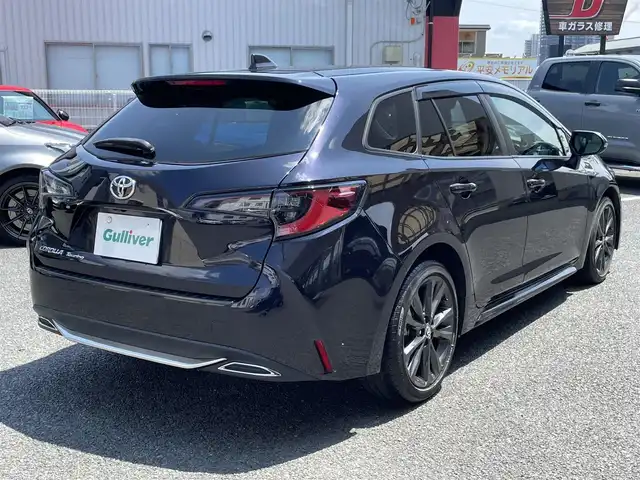 トヨタ カローラツーリング ダブルバイビー 神奈川県 2021(令3)年 2.8万km スパークリングブラックパールクリスタルシャイン ワンオーナー/6MT/ターボ/カローラスポーツ用アルミボンネット/現行型テールレンズ/純正メモリーナビ・地デジTV/バックモニター/白内装ハーフレザーシート/ワイヤレス充電/寒冷地仕様/トヨタセーフティセンス/PCS/LDA/RSA/コーナーセンサー/純正17インチAW/LEDライト/LEDフォグ/LEDデイライト/オートハイビーム/前席シートヒーター/ステアリングヒーター/前後ドライブレコーダー/ビルトインETC2.0/純正USB/BT/Miracast/プッシュスタート/スマートキー×2/ステアリングスイッチ/保証書・取説あり