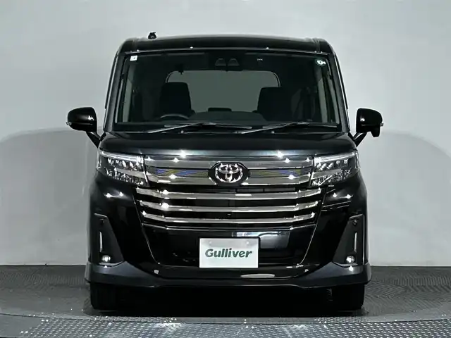 トヨタ ルーミー カスタムG－T 愛媛県 2023(令5)年 1.4万km ブラックマイカメタリック ・９型ナビ（フルセグＴＶ・ＢＴ・ＡＭＦＭ・ＣＤＤＶＤ・ＵＳＢ・ＳＤ・ＨＤＭＩ）/・全方位カメラ　/・ビルトインＥＴＣ２．０　/・前方ドラレコ　/・ＤＮ席シートヒーター　/・レーダークルーズコントロール　/・両側電動ドア/・前後コーナーセンサー/・衝突軽減ブレーキ/・レーンキープアシスト