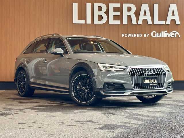 アウディ Ａ４ オールロードクワトロ アブソリュート 宮城県 2019(令1)年 3.8万km クワンタムグレー １２５台限定車/アシスタンスＰＫＧ/バーチャルコックピット/ＭＭＩナビゲーションシステム/フルセグＴＶ/全方位カメラ/ブラックレザーシート/シートヒーター/パワーシート/マトリクスＬＥＤヘッドライト/専用１９インチブラックＡＷ/アドバンストキー/パワーバックドア