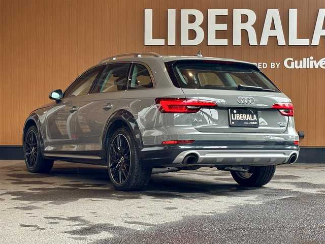 アウディ Ａ４ オールロードクワトロ アブソリュート 宮城県 2019(令1)年 3.8万km クワンタムグレー １２５台限定車/アシスタンスＰＫＧ/バーチャルコックピット/ＭＭＩナビゲーションシステム/フルセグＴＶ/全方位カメラ/ブラックレザーシート/シートヒーター/パワーシート/マトリクスＬＥＤヘッドライト/専用１９インチブラックＡＷ/アドバンストキー/パワーバックドア