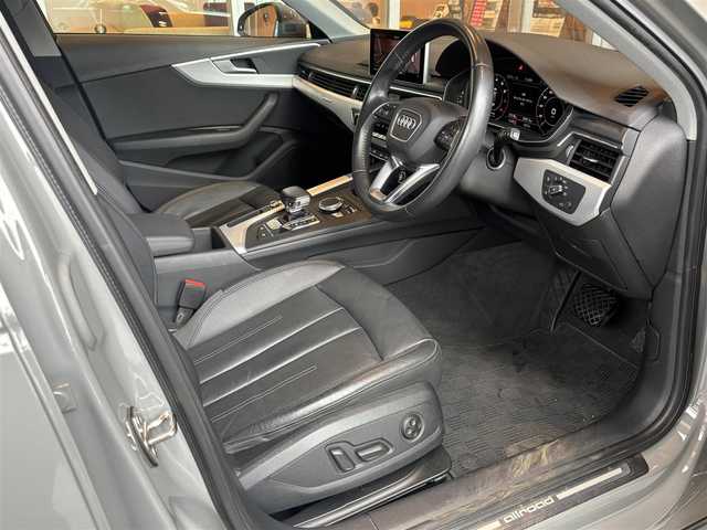 アウディ Ａ４ オールロードクワトロ アブソリュート 宮城県 2019(令1)年 3.8万km クワンタムグレー １２５台限定車/アシスタンスＰＫＧ/バーチャルコックピット/ＭＭＩナビゲーションシステム/フルセグＴＶ/全方位カメラ/ブラックレザーシート/シートヒーター/パワーシート/マトリクスＬＥＤヘッドライト/専用１９インチブラックＡＷ/アドバンストキー/パワーバックドア