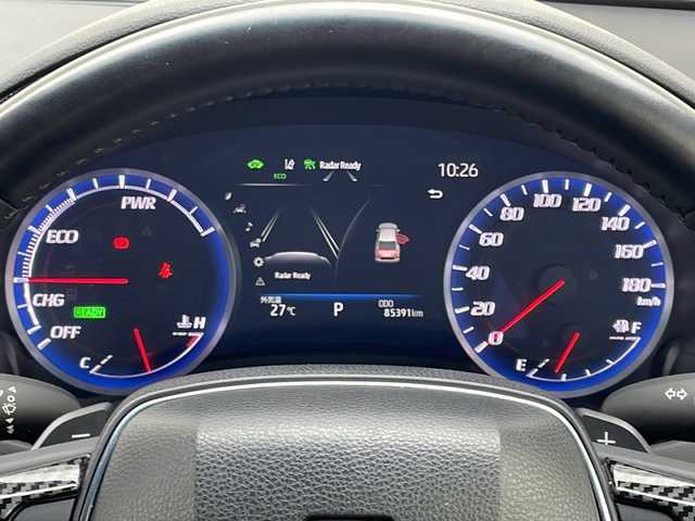 トヨタ クラウン ハイブリッド RS 茨城県 2019(平31)年 8.6万km ホワイトパールクリスタルシャイン プリクラッシュセーフティ/純正メモリナビ/　　BT/CD/DVD/フルセグ/バックカメラ/レーダークルーズコントロール/LEDオートライト/パワーシート/純正18インチアルミホイール/パドルシフト/スマートキー/ETC2.0