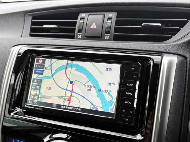 トヨタ マークＸ 250G 徳島県 2019(令1)年 0.8万km ホワイトパールクリスタルシャイン 社外7型メモリナビ　CN-RE05WD/　フルセグTV/AM/FM/Bluetooth/SD/DISC/フォグライト/バックカメラ/ETC/追従式クルーズコントロール/LEDヘッドライト/スマートキー/プッシュスタート/全周囲ドライブレコーダー/純正ドアバイザー/純正フロアマット/純正16インチアルミホイール