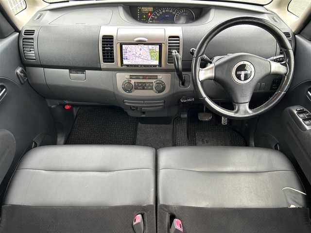 ダイハツ タント カスタム VSターボ 静岡県 2007(平19)年 14.8万km ブラックマイカ 社外ＨＤＤナビ（Ｂｌｕｅｔｏｏｔｈ、ＣＤ、ＤＶＤ、ＴＶ、ＨＤＤミュージックサーバー）/ターボ/純正アルミホイール/ＥＴＣ/純正フロアマット/ハーフレザーシート/ダブルエアバック/ベンチシート/パワーステアリング/パワーウィンドウ/リモコンキー/ABS/ハロゲンヘッドライト