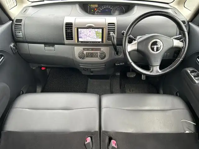 ダイハツ タント カスタム VSターボ 静岡県 2007(平19)年 14.8万km ブラックマイカ 社外ＨＤＤナビ（Ｂｌｕｅｔｏｏｔｈ、ＣＤ、ＤＶＤ、ＴＶ、ＨＤＤミュージックサーバー）/ターボ/純正アルミホイール/ＥＴＣ/純正フロアマット/ハーフレザーシート/ダブルエアバック/ベンチシート/パワーステアリング/パワーウィンドウ/リモコンキー/ABS/ハロゲンヘッドライト