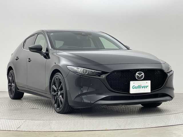 マツダ マツダ３ファストバック X バーガンディセレクション 新潟県 2019(令1)年 4.6万km ジェットブラックマイカ 4WD/360°セーフティパッケージ/　・360°ビューモニター/　・ドライバーモニタリング/Boseサウンドシステム＋12スピーカー/電動スライドガラスサンルーフ/衝突被害軽減システム/レーンキープアシスト/ブラインドスポットモニター/純正ナビ/　（フルセグTV/BT/HDMI/USB/CD/DVD/AM/FM）/レーダークルーズコントロール/LEDオートライト/革シート/シートヒーター/パワーシート/シートメモリー/純正18インチアルミホイール/ステアリングスイッチ/アイドリングストップ/USBポート/スマートキー/ETC