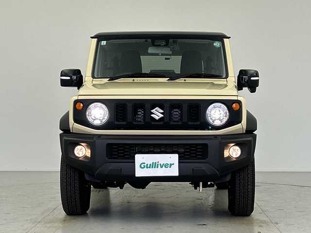 スズキ ジムニー シエラ JC 愛知県 2023(令5)年 0.6万km シフォンアイボリーメタリックブラック2トーンルーフ ALPINE9型ディスプレイオーディオ/(Applecarplay/AndroidAuto/HDMI/USB)/シートヒーター　/前後ドライブレコーダー　/クルーズコントロール　/バックカメラ　　/純正フロアマット/純正マッドフラップ/LEDヘッドライト/ETC/背面タイヤ