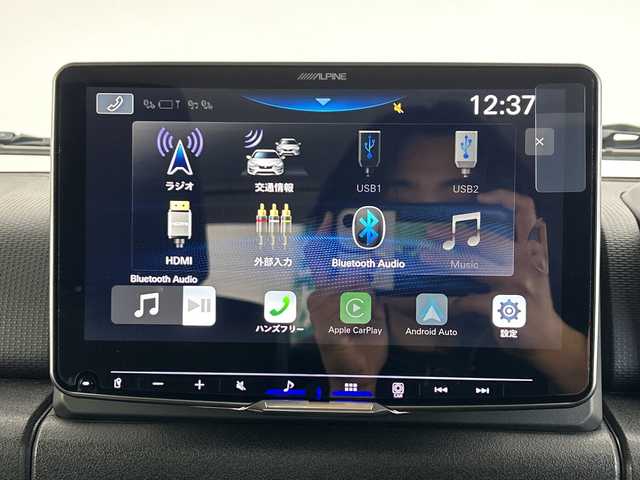 スズキ ジムニー シエラ JC 愛知県 2023(令5)年 0.6万km シフォンアイボリーメタリックブラック2トーンルーフ ALPINE9型ディスプレイオーディオ/(Applecarplay/AndroidAuto/HDMI/USB)/シートヒーター　/前後ドライブレコーダー　/クルーズコントロール　/バックカメラ　　/純正フロアマット/純正マッドフラップ/LEDヘッドライト/ETC/背面タイヤ