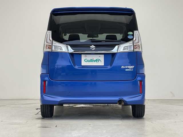 スズキ ソリオ バンディット HV MV 愛知県 2017(平29)年 7.6万km ブーストブルーパールメタリック 純正8型ナビ/フルセグ/バックカメラ/片側パワースライド/LEDヘッドライト/ETC2.0/ステアリングスイッチ/スマートキー/プッシュスタート/シートヒーター/純正アルミホイール