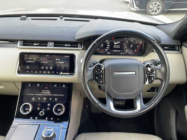 ランドローバー レンジローバーヴェラール SE 180PS 山口県 2019(令1)年 8.6万km 黒 マッドブラックオールラッピング車両/純正タッチパネルディスプレイナビ/360度＆バック＆サイドカメラ/Bluetooth/Apple CarPlay/フルセグTV/レザーシート/前席パワーシート/前席シートヒーター/クルーズコントロール/社外前方ドライブレコーダー/ブラインドスポットモニター/パワーバックドア/コーナーセンサー/スマートキー＆プッシュスタート/純正20インチAW/保証書・取説/スペアキー1個/スペアタイヤ