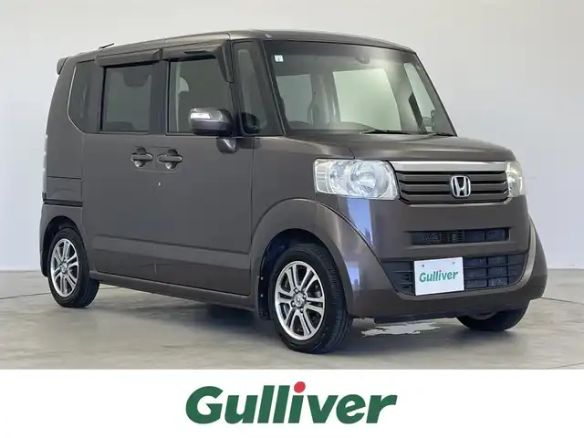 ホンダ Ｎ ＢＯＸ G SSパッケージ 埼玉県 2015(平27)年 5.6万km プレミアムブロンズパール 純正7インチナビ/　Bluetooth ワンセグTV CD SD AUX iPod/両側パワースライドドア/LEDヘッドライト/オートエアコン/シティブレーキアクティブシステム/バックカメラ/プッシュスタート/Hondaスマートキーシステム/ETC/ワンセグTV/アルミホイール