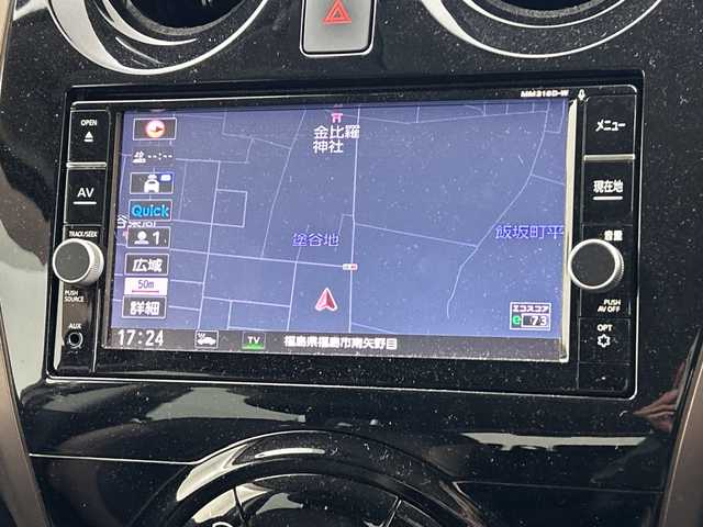 日産 ノート e－パワー メダリスト FOUR 福島県 2018(平30)年 3.6万km ピンク /禁煙車//アラウンドビューモニター//デジタルインナーミラー//レーダークルーズコントロール//純正7インチナビ/CD・DVD・BT・MSV・フルセグTV//クリアランスソナー//エンジンスターター//ハーフレザーシート//オートハイビーム//ドライブレコーダー//ETC//純正LEDライト//フォグライト//ステアリングリモコン//４WD//取説・保証書//スペアキー