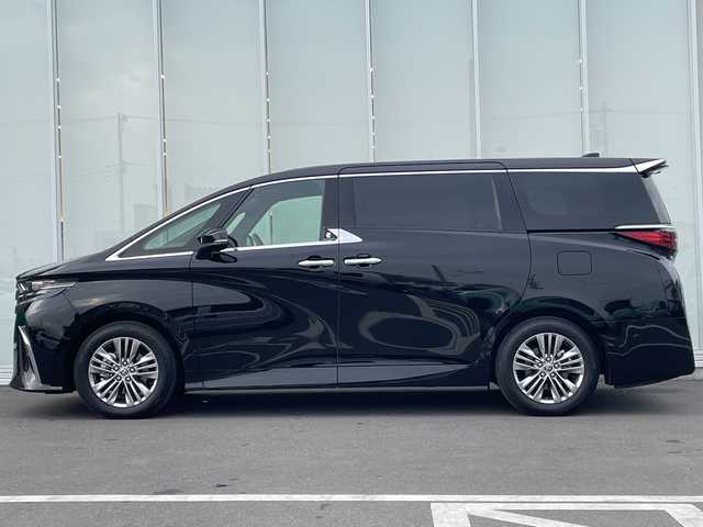 トヨタ アルファード Z 神奈川県 2025(令7)年 0.7万km ブラック 純正ナビ　/全方囲カメラ　/Bluetooth　/AppleCarPlay　/AndroidAuto　/ETC2.0　/快適温熱シート　/ベンチレーションシート　/ステアリングヒーター/レーダークルーズ　/ガラスルーフ/電動サイドシェード/デジタルインナーミラー