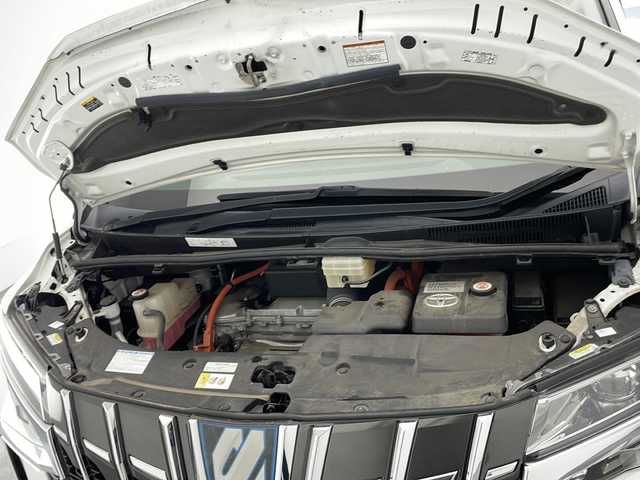 トヨタ アルファードハイブリット SR 長野県 2019(平31)年 5.2万km ホワイトパールクリスタルシャイン ４WD/純正ナビ/ＣＤ・ＤＶＤ再生/Bluetooth Audio/フルセグTV/バックカメラ/プリクラッシュセーフティ/レーダークルーズコントロール/ブラインドスポットモニター/レーンディパーチャーアラート/サンルーフ/両側パワースライドドア/パワーバックドア/パワーシート/シートヒーター/エアシート/ドライブレコーダー/デジタルインナーミラー/スマートキー/サンルーフ/ETC2.0/LEDライト/オートライト