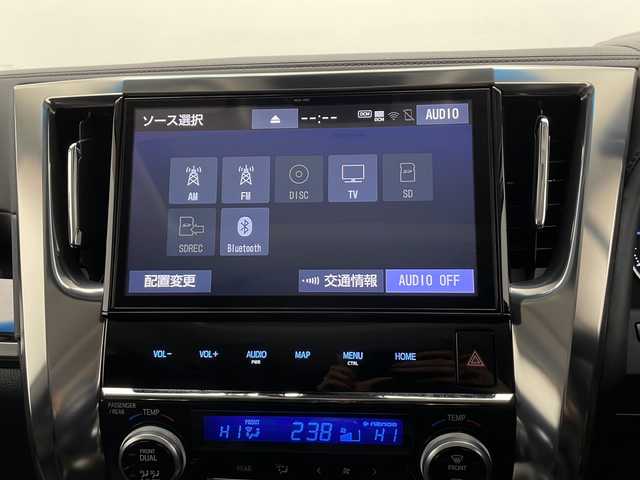 トヨタ アルファードハイブリット SR 長野県 2019(平31)年 5.2万km ホワイトパールクリスタルシャイン ４WD/純正ナビ/ＣＤ・ＤＶＤ再生/Bluetooth Audio/フルセグTV/バックカメラ/プリクラッシュセーフティ/レーダークルーズコントロール/ブラインドスポットモニター/レーンディパーチャーアラート/サンルーフ/両側パワースライドドア/パワーバックドア/パワーシート/シートヒーター/エアシート/ドライブレコーダー/デジタルインナーミラー/スマートキー/サンルーフ/ETC2.0/LEDライト/オートライト