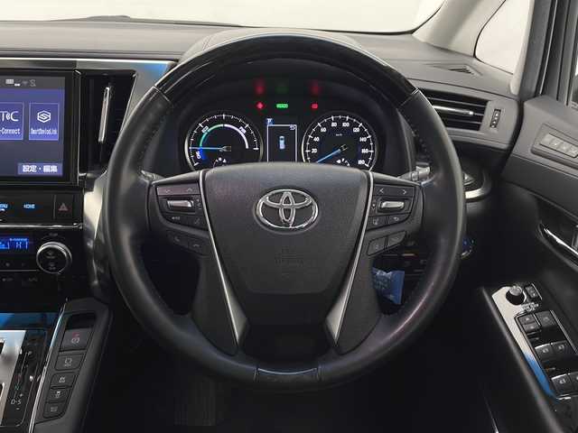 トヨタ アルファードハイブリット SR 長野県 2019(平31)年 5.2万km ホワイトパールクリスタルシャイン ４WD/純正ナビ/ＣＤ・ＤＶＤ再生/Bluetooth Audio/フルセグTV/バックカメラ/プリクラッシュセーフティ/レーダークルーズコントロール/ブラインドスポットモニター/レーンディパーチャーアラート/サンルーフ/両側パワースライドドア/パワーバックドア/パワーシート/シートヒーター/エアシート/ドライブレコーダー/デジタルインナーミラー/スマートキー/サンルーフ/ETC2.0/LEDライト/オートライト