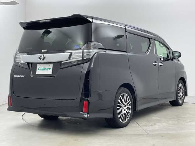 トヨタ ヴェルファイア Z Gエディション 新潟県 2015(平27)年 8.1万km バーニングブラッククリスタルシャインガラスフレーク プリクラッシュセーフティ/レーダークルーズントロール/インテリジェントクリアランスソナー/純正9インチディーラーOPナビ（NSZT-Y64T）/　・バックカメラ/　・フルセグTV/　・Bluetooth/　・HDMI/　・CD/DVD/SD再生機能/フリップダウンモニター/ビルトインETC/電動リアゲート/両側パワースライドドア/前席パワーシート/D席メモリシート/オートライト/LEDヘッドライト/プッシュスタート/ステアリングヒーター/ステアリングスイッチ/オートドアミラー/アイドリングストップ/純正フロアマット/ドアバイザー