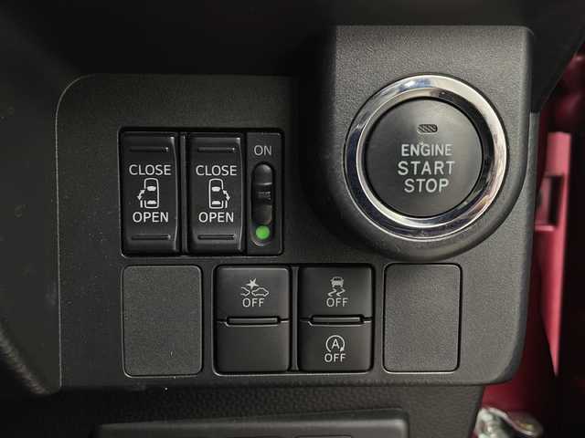 トヨタ タンク カスタムG S 栃木県 2018(平30)年 3.7万km マゼンタベリーマイカM 純正ナビ(DVD/CD/TV/BT/SD)/衝突軽減装置/両側電動スライドドア/ドライブレコーダー/バックカメラ/ETC/クルーズコントロール/LEDヘッドライト/プッシュスタート/アイドリングストップ/オートライト/オートエアコン/ドアバイザー