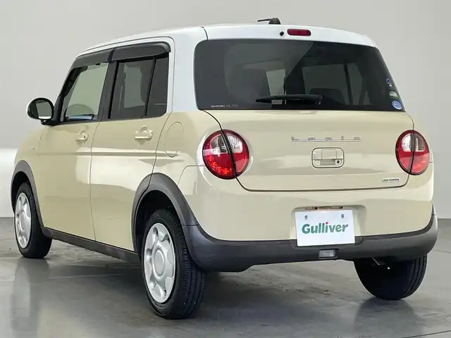 スズキ ラパン S 愛知県 2016(平28)年 6.2万km シフォンアイボリーメタリック 社外ナビ　ＥＴＣ　シートヒーター　禁煙車　ＴＶ　ＣＤ再生　ラジオ　ＨＩＤオートライト　プッシュスタート　レーダーブレーキサポート　衝突軽減装置　ツートンカラー　フロアマット　ドアバイザー　電格ミラー