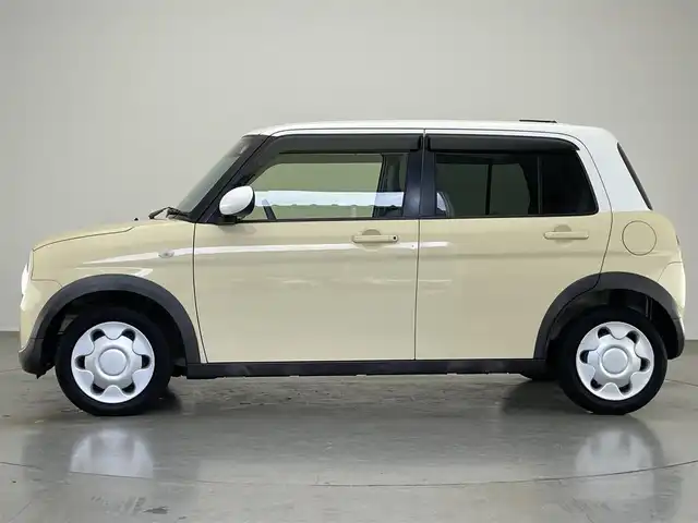 スズキ ラパン S 愛知県 2016(平28)年 6.2万km シフォンアイボリーメタリック 社外ナビ　ＥＴＣ　シートヒーター　禁煙車　ＴＶ　ＣＤ再生　ラジオ　ＨＩＤオートライト　プッシュスタート　レーダーブレーキサポート　衝突軽減装置　ツートンカラー　フロアマット　ドアバイザー　電格ミラー