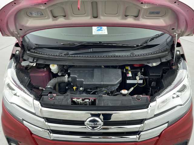 日産 デイズ ハイウェイスターX 熊本県 2018(平30)年 4.8万km スパークリングレッドM 純正オーディオ/全周囲カメラ/ETC/スマートキー/エンジンスタートボタン/衝突軽減システム/コーナーセンサー/レーンキープアシスト/ダブルエアバック/ISOFIX/純正フロアマット/純正アルミホイール/ドアバイザー/電動格納ミラー/キセノンライト/フォグランプ