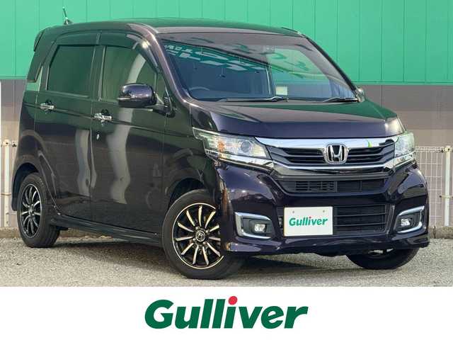 ホンダ Ｎ ＷＧＮ カスタム G ターボパッケージ 千葉県 2019(平31)年 5.2万km プレミアムベルベットパープル・パール 純正SDナビ/バックカメラ/前後ドライブレコーダー/クルーズコントロール/ETC/USB入力端子/純正フロアマット/純正アルミホイール/ハーフレザーシート/パドルシフト/ステアリングスイッチ/横滑り防止装置/オートライト/LEDヘッドライト/LEDフォグランプ/スマートキー/プッシュエンジンスタート