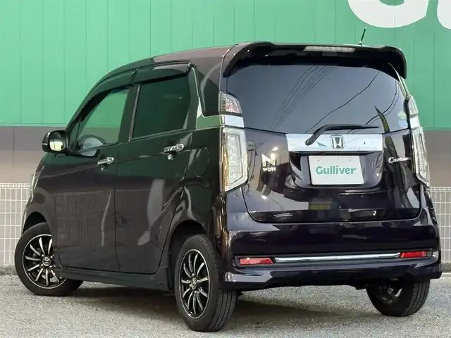 ホンダ Ｎ ＷＧＮ カスタム G ターボパッケージ 千葉県 2019(平31)年 5.2万km プレミアムベルベットパープル・パール 純正SDナビ/バックカメラ/前後ドライブレコーダー/クルーズコントロール/ETC/USB入力端子/純正フロアマット/純正アルミホイール/ハーフレザーシート/パドルシフト/ステアリングスイッチ/横滑り防止装置/オートライト/LEDヘッドライト/LEDフォグランプ/スマートキー/プッシュエンジンスタート