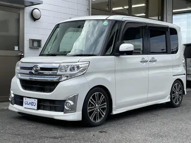 ダイハツ タント カスタム RS 滋賀県 2015(平27)年 9.1万km パールホワイトⅢ (株)IDOMが運営する【じしゃロン草津店】の自社ローン専用車両になりますこちらは現金またはオートローンご利用時の価格です。自社ローンご希望の方は別途その旨お申付け下さい