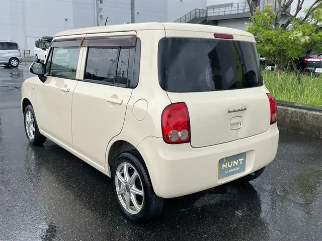 スズキ ラパン G 千葉県 2010(平22)年 7.5万km ミルクティーベージュメタリック 社外７インチナビ　/プッシュスタート/スマートキー/社外１４インチアルミホイール