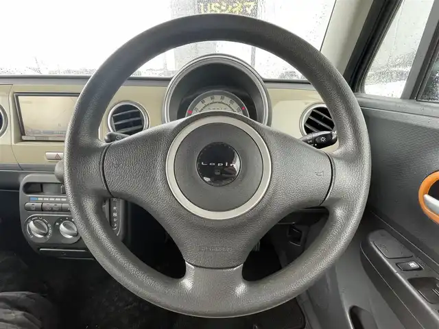 スズキ ラパン G 千葉県 2010(平22)年 7.5万km ミルクティーベージュメタリック 社外７インチナビ　/プッシュスタート/スマートキー/社外１４インチアルミホイール