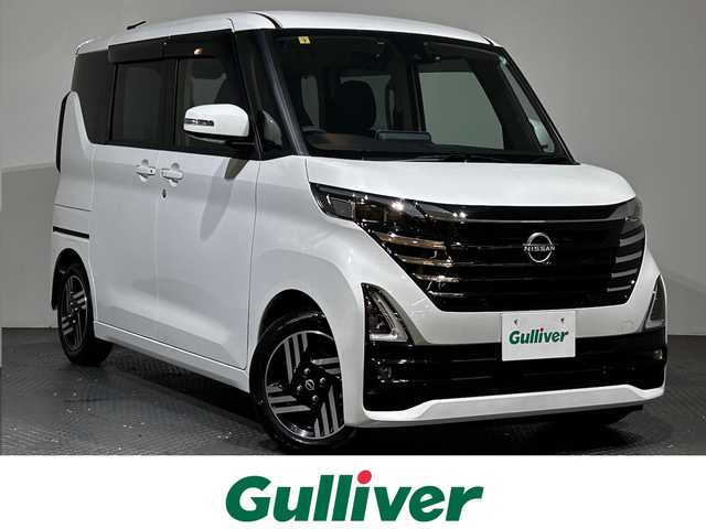 日産 ルークス HWS X プロパイロットED 愛媛県 2023(令5)年 2万km ホワイトパール 純正9型ナビ/(Bluetooth/HDMI/フルセグ)/プロパイロット/インテリジェントルームミラー/全周囲カメラ/ドライブレコーダー/両側電動スライドドア/衝突被害軽減ブレーキ/レーンキープアシスト/オートマチックハイビーム/オートライト/ETC/オートホールド/ドアバイザー/スペアキー/保証書、取扱説明書