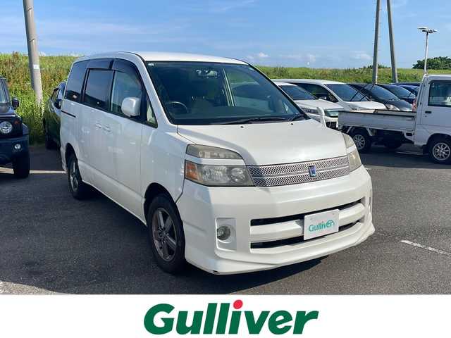 トヨタ ヴォクシー TRANS－X 新潟県 2007(平19)年 16.4万km 白 ４WD/社外ナビ/両側パワスラ