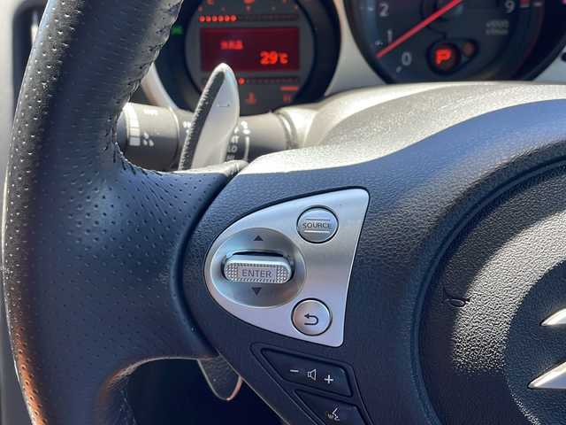 日産 フェアレディ Ｚ バージョンT 静岡県 2018(平30)年 2.8万km ダイヤモンドブラック 純正メーカーナビ/・FM/・AM/・CD/DVD/・フルセグTV/・Bluetooth/主要装備/・１８インチ純正アルミ/・運転席＋助手席パワーシート/・運転席＋助手席シートヒーター/・ＥＴＣ/・ドラレコ/・リアフォグランプ/・ＨＩＤヘッドライト/・ＢＯＳＥスピーカー/・バックカメラ/・パドルシフト/・ステアリングスイッチ