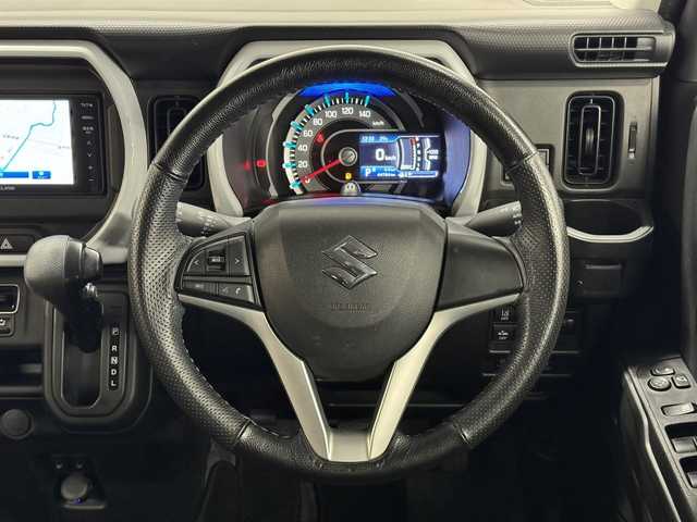 スズキ ハスラー HYBRID G 三重県 2021(令3)年 4.5万km クールカーキPM マイルドハイブリッド/FF/インパネCVT/イクリプス 7インチナビ AVN-LS01W/（CD/DVD/FM/AM/TV/Bluetooth/外部機器）/ドライブレコーダー 前方/ビルトイン ETC/スズキセーフティサポート/・デュアルカメラブレーキサポート/・車線逸脱警報機能／ふらつき警報機能/・リヤパーキングセンサー/・標識認識機能（車両進入禁止、はみ出し通行禁止、最高速度、一時停止）/・先行車発進お知らせ機能/など/装備/・シートヒーター（D/N）/・オートエアコン/・オートライト/・ハイビームアシスト/・ステアリングスイッチ/・プッシュスタート/・電動格納ドアミラー/・スマートキーx1/・純正15inchスチールホイール/など