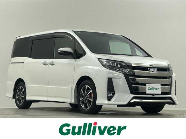トヨタ ノア Si ダブルバイビー 埼玉県 2017(平29)年 4.7万km ホワイトパールクリスタルシャイン 純正10型ナビ 純正12型後席モニター 両側パワースライドドア クルーズコントロール バックカメラ フロントカメラ ハーフレザーシート オートハイビーム ドライブレコーダー Bluetooth ETC