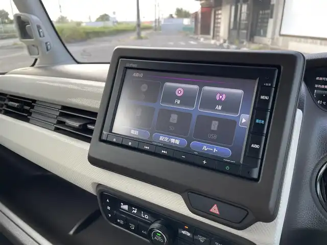 ホンダ Ｎ ＢＯＸ L ターボ 千葉県 2021(令3)年 2万km クリスタルブラックパール 登録時19262km/純正SDナビ【VXM-215Ci】/バックカメラ/両後パワースライドドア/HONDA SENSING/・アダプティブクルーズコントロール/・衝突軽減ブレーキ/・車線維持支援システム/・誤発進抑制機能/・先行車発進お知らせ機能/・オートハイビーム/・標識認識機能/前席シートヒーター/スマートキー/コーナーセンサー/パドルシフト/ヘッドライトレベライザー/純正LEDヘッドライト/本革巻きステアリング/ドアバイザー/サイド＆カーテンエアバッグ