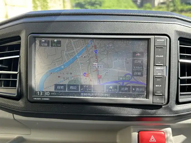 ダイハツ ミラ イース X リミテッド SAⅢ 長崎県 2019(令1)年 1.7万km パールホワイトⅢ ワンオーナー/純正メモリナビ/（CD/DVD/BT/フルセグ）/バックカメラ/衝突軽減ブレーキ/レーンアシスト/コーナーセンサー/リモコンキー/電動格納ミラー/ドライブレコーダー/アイドリングストップ