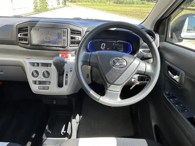 ダイハツ ミラ イース X リミテッド SAⅢ 長崎県 2019(令1)年 1.7万km パールホワイトⅢ ワンオーナー/純正メモリナビ/（CD/DVD/BT/フルセグ）/バックカメラ/衝突軽減ブレーキ/レーンアシスト/コーナーセンサー/リモコンキー/電動格納ミラー/ドライブレコーダー/アイドリングストップ