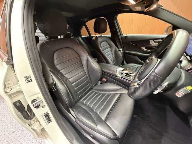 メルセデス・ベンツ Ｃ２２０ｄ アバンギャルド　AMGライン 千葉県 2018(平30)年 5.7万km ダイヤモンドホワイト レザーＥＸＣ　/パノラマＳＲ　/純正ナビ　/バックカメラ　/ＨＵＤ　/ＡＣＣ　/ＢＳＭ　/黒革　/シートヒーター　/パワーシート　/ＬＥＤヘッドライト　/ハイビームアシスト　/Ｂｕｒｍｅｓｔｅｒ　/電動リアゲート