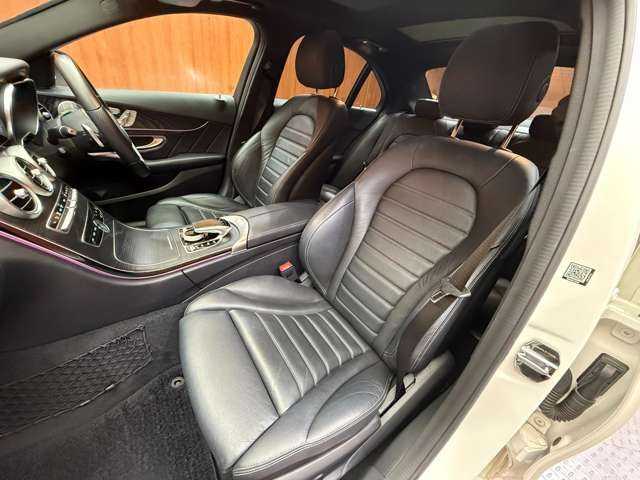 メルセデス・ベンツ Ｃ２２０ｄ アバンギャルド　AMGライン 千葉県 2018(平30)年 5.7万km ダイヤモンドホワイト レザーＥＸＣ　/パノラマＳＲ　/純正ナビ　/バックカメラ　/ＨＵＤ　/ＡＣＣ　/ＢＳＭ　/黒革　/シートヒーター　/パワーシート　/ＬＥＤヘッドライト　/ハイビームアシスト　/Ｂｕｒｍｅｓｔｅｒ　/電動リアゲート