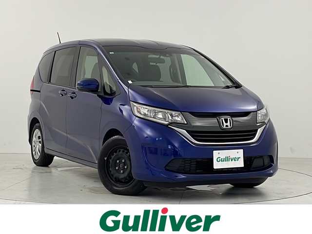 ホンダ フリード G ホンダセンシング 大阪府 2019(平31)年 3.8万km コバルトブルーパール ホンダセンシング/　・衝突軽減ブレーキ〈CMBS〉/　・誤発進抑制機能/　・ACC〈アダプティブ・クルーズ・コントロール〉/　・LKAS〈車線維持支援システム〉/　・歩行者事故低減ステアリング/　・路外逸脱抑制機能/　・先行車発進お知らせ機能/　・標識認識機能/ディスプレイオーディオ【CD/BT/HDMI/ワンセグTV】/両側パワースライドドア/バックカメラ/スマートキー/ビルトインETC/アイドリングストップ/プッシュスタート