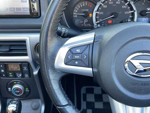 ダイハツ コペン セロ 山口県 2023(令5)年 4.8万km パールホワイトⅢ 純正7インチSDナビ（NMZK-W68D）/BLITZローダウンサス/シートヒーター/コーナーセンサー/社外アルミホイール/LEDヘッドライト/ドライブレコーダー/ETC/フルセグTV/CD DVD/Bluetooth/ステアリングスイッチ/スマートキー/プッシュスタート