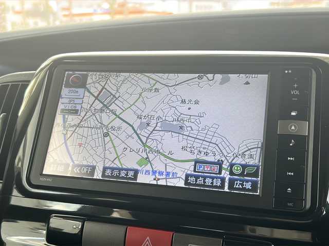 ダイハツ タント カスタム X 兵庫県 2012(平24)年 8.5万km ブラックマイカメタリック 純正ナビ/CD/DVD/Bluetooth/フルセグTV/バックカメラ/パワースライドドア/ETC/HID/ドライブレコーダー/スマートキー/スペアキー1本/純正フロアマット