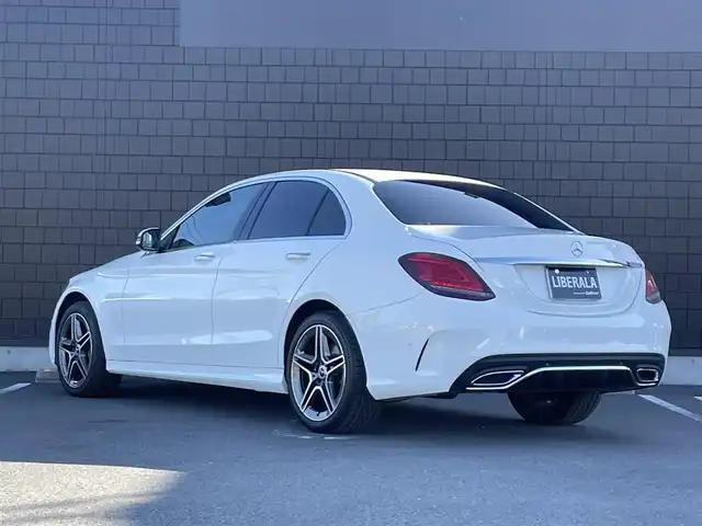 メルセデス・ベンツ Ｃ２２０ｄ アバンギャルド　AMGライン 埼玉県 2019(平31)年 4.6万km ポーラホワイト 登録時45820km/純正メーカーHDDナビ/　AM/FM/Bluetooth/フルセグ/USB/SDMSV/バックカメラ/レーダークルーズコントロール/レーンキープアシスト/黒合皮シート/シートヒーター/パワーシート/メモリーシート/LEDオートライト/パドルシフト/ステアリングスイッチ/純正18インチアルミホイール/コーナーセンサー/ブラインドスポットモニター