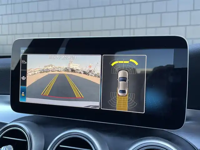 メルセデス・ベンツ Ｃ２２０ｄ アバンギャルド　AMGライン 埼玉県 2019(平31)年 4.6万km ポーラホワイト 登録時45820km/純正メーカーHDDナビ/　AM/FM/Bluetooth/フルセグ/USB/SDMSV/バックカメラ/レーダークルーズコントロール/レーンキープアシスト/黒合皮シート/シートヒーター/パワーシート/メモリーシート/LEDオートライト/パドルシフト/ステアリングスイッチ/純正18インチアルミホイール/コーナーセンサー/ブラインドスポットモニター